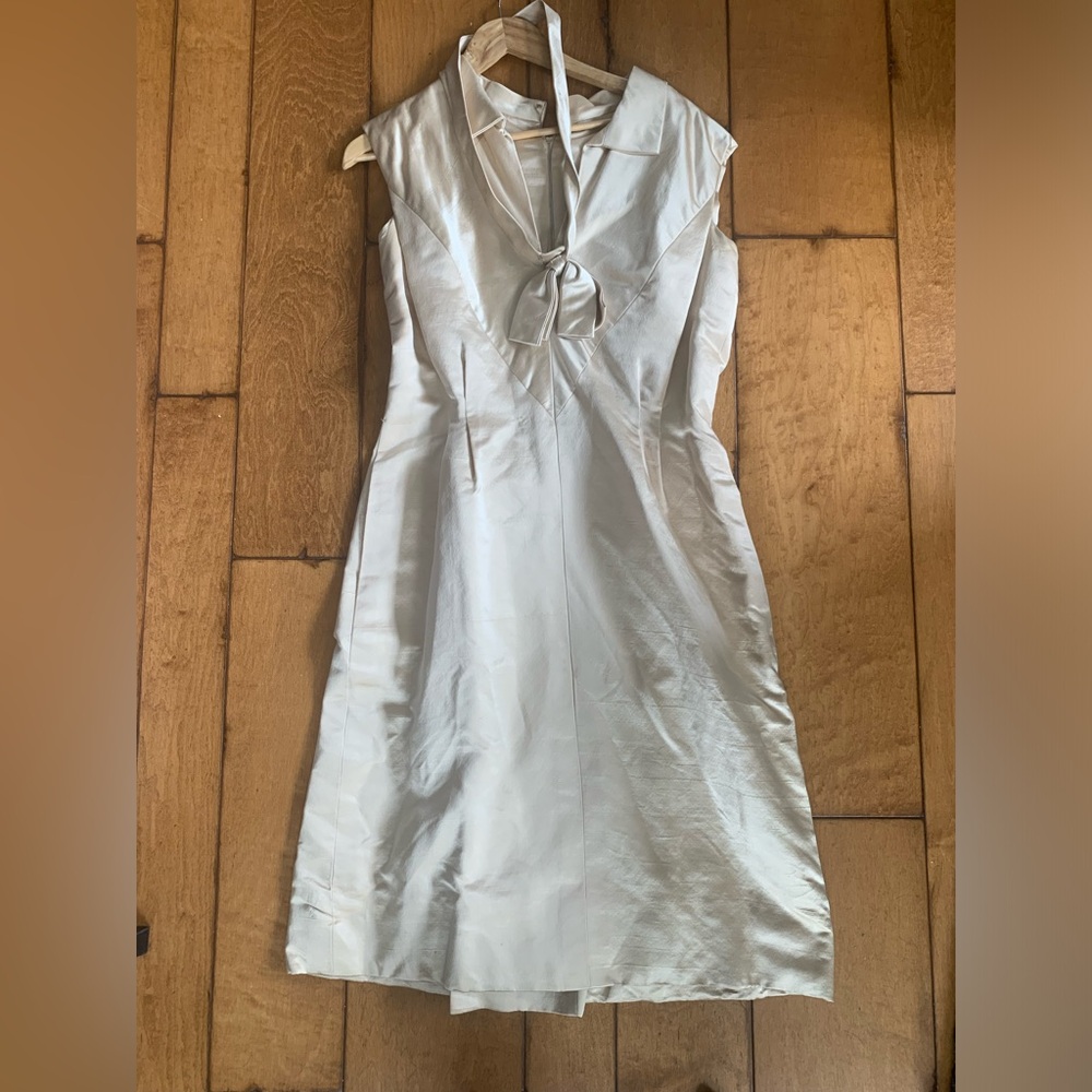 Vintage Givenchy Gold Satin Dress. One of a Kind.